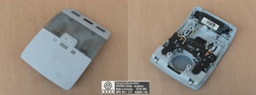 Audi a3 8p lamp ceiling cladding front sensor alarms 8p0947135f, фото