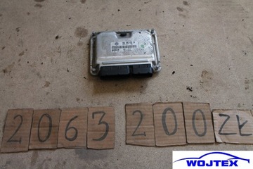 Computer control unit motor 06a906032cr 1. 8b, фото