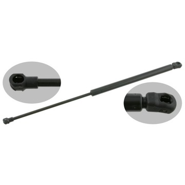 Gas shock absorber covers motor left/ right length max: 310mm, suw: 95mm (hood, фото