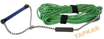 Rope 12 mm fasteners to towing ski 23 m rope, фото