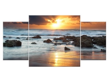 Image landscape east suns nad ocean 80x40, фото