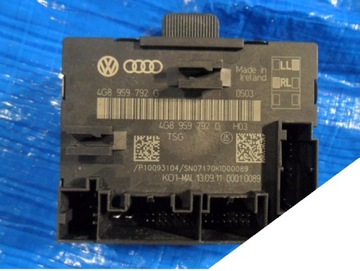 Audi a6 4g0 block right front door 4g8959802b, фото