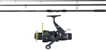 Set karpiowy jaxon wedge 3, 3 m reel 8 bb, фото
