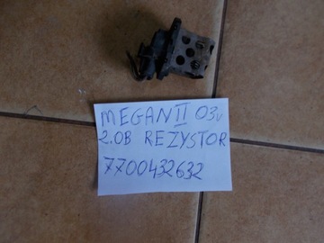 Resistor megane 2 2.0 b 7700432632, фото