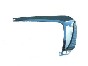 Outlander 2016-2022 chrome bumpers right average, фото