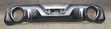 Suzuki swift sport spoiler diffuser bumper back, фото