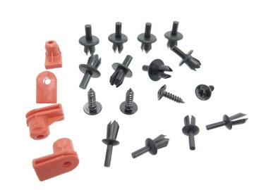 Set clip fasteners fender opel astra h j 3, фото