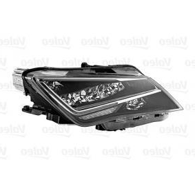 Headlight right seat toledo 12 - 14 valeo led backlight, фото