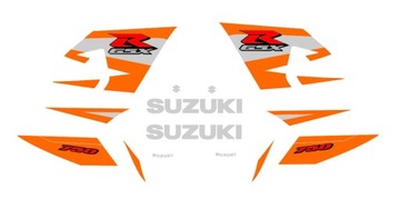 Наклейки suzuki gsxr, gsx r, gsxr 750 k4 2004, фото