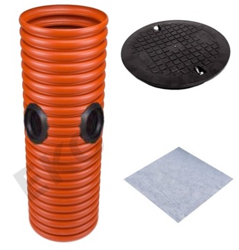 Hatch drainage fi 400 - 1 m+ holes entrances, фото