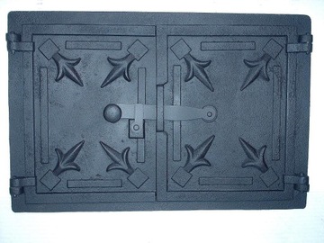 Door cast iron vegetables bread slab pizzy 41 x 27 centimeters, фото