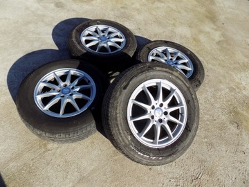 Mercedes ml w166 wheels tires disks titans r17, фото