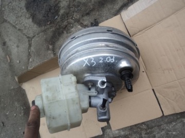 Bmw x3 e83 2, 0d vacuum brake booster brake cylinder servotronic, фото