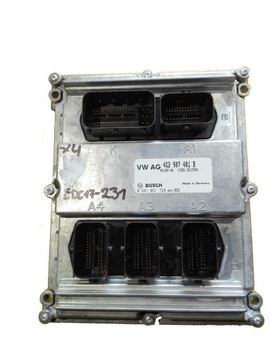 Ecu audi a6 a7 3. 0tdi 0281031729 4g2907401b в комплекте, фото