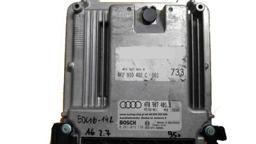 Ecu audi a6 2.7 4f0907401b 0281013178 included, фото