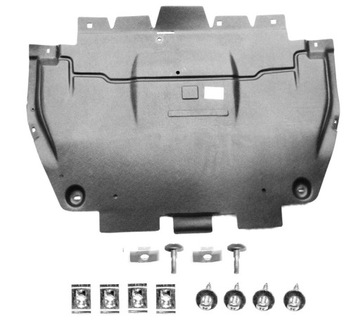 Защита нижняя двигателя citroen c5 2008 год- 7013kg 7013ke, фото