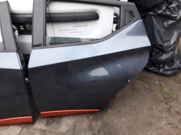 Двері задні заднє ліве nissan micra k14, фото