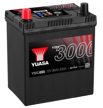 Battery yuasa 12v36ah 330a tico matiz -, фото