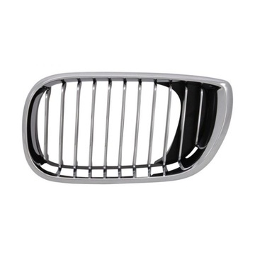 Ноздря решетка bmw e46 01-05 хром черная, фото