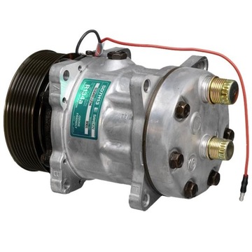 1101612 compressor air conditioner sandero sd7h13 119mm, фото