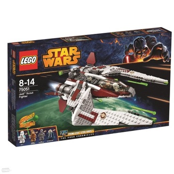 Lego звездные войны 75051 истребитель джедай scout, фото