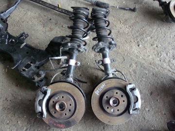 Mcpherson trunnion shock absorber left/ right nissan qashqai, фото