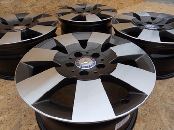 Complete disks mercedes c-class w204 7. 5jx16h2 et53, фото