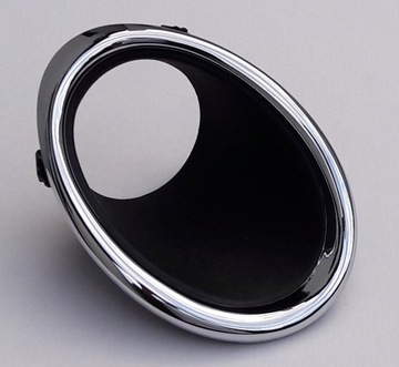 Left new frame fog light chrome в bumper nissan qashqai 2 j11 2013 - 2017, фото