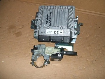 Nissan qashqai 2 computer motor ignition lock 237104ea0c d2, фото