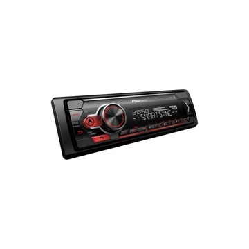 Pioneer mvh-s410bt автомагнитола bluetooth mp3 usb flac, фото