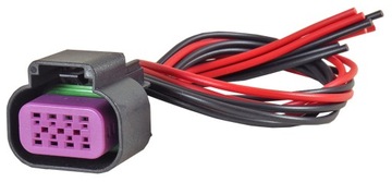 Wiring connector headlights back fiat ducato, фото