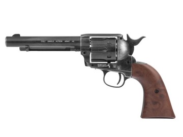 2 x revolver colt saa.45-5, 5'' antyk 4, 5 diabolo co2, фото