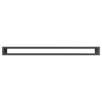 Lattice console grilles console 6 x 80 centimeters black, фото