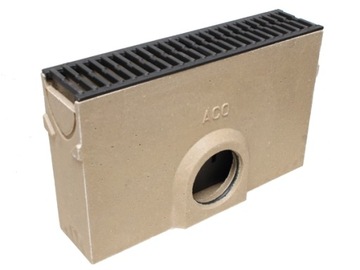 Hull socket to grooves aco self euroline 0, 5m з lattice cast iron, фото