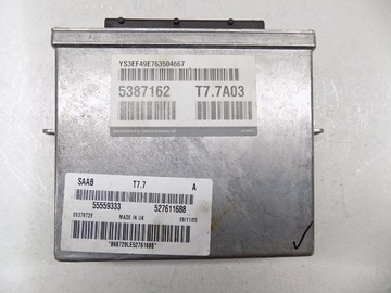 Компьютер ecu - saab 9-5 1 рестайлинг 05-09 2. 3t 5387162, фото