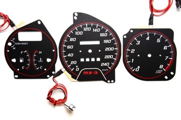 Mazda mx3 тормозные диски панели приборов indiglo версия 4 moman, фото