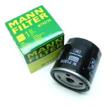 Mann - фильтр в 712/ 75 фильтр мясляный, фото