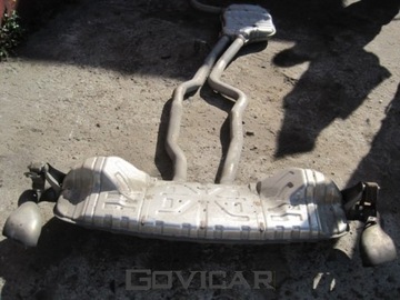 Комплектный выпуск труба выхлопная vw touareg v10 5.0 tdi 1, фото