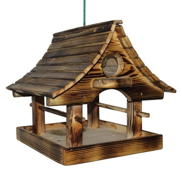 Bird feeder wintering wooden budkadomek, фото
