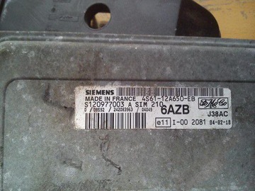 Computer control unit 4s61-12a650-eb s120977003 -k6-, фото