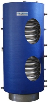 Boiler chelchowski 250l 2w stainless steel eco, фото
