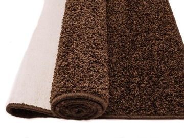 Carpet shaggy 250x450 mild mix 8 colors brown, фото