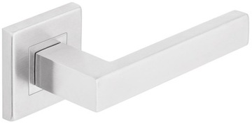 Inner handle metal - bud short sign, square sign, фото
