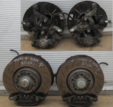 Mercedes e в 212 2.0 cgi front trunnion front, фото