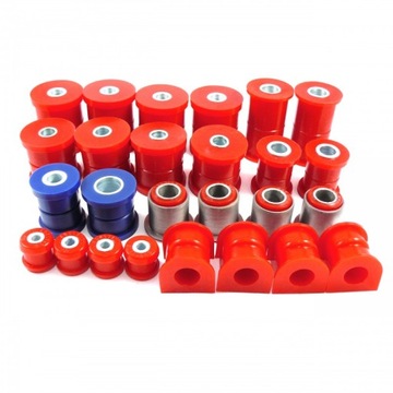 Opel frontera b set bushings levers front+ ass complete polyurethane, фото