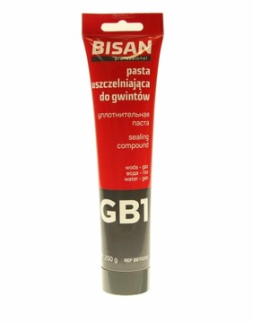 Паста для різьби ущільнювальна gb1 250 g bisan, фото