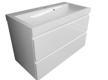 Set cabinet with a washbasin kw 80 x 40 domyk gloss, фото