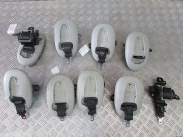 Rear seat belt back nissan qashqai j10 09, фото