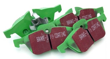 Audi a3 8y pads green stuff ebc sport brakes, фото