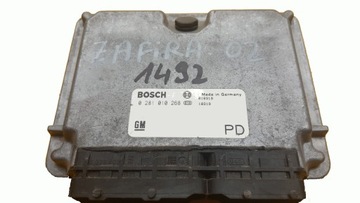 Ecu opel zafira 2.0dti 0281010268 24417169 pd, фото